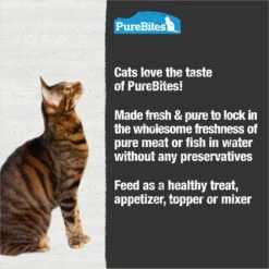 PureBites Mixers 100% Wild Tuna In Water Grain-Free Cat Food Trays -Blue Buffalo Shop 99702 PT4. AC SS1800 V1662665125